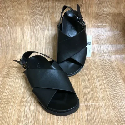 Sandalias Mango color negro