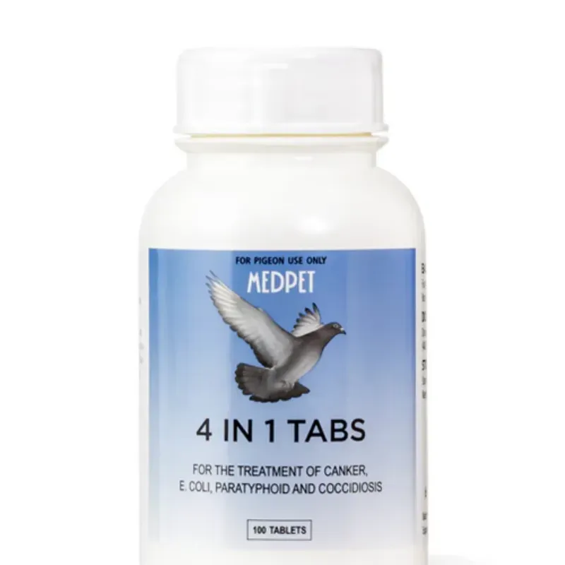 MEDPET 4 EN 1 - 100 tbl