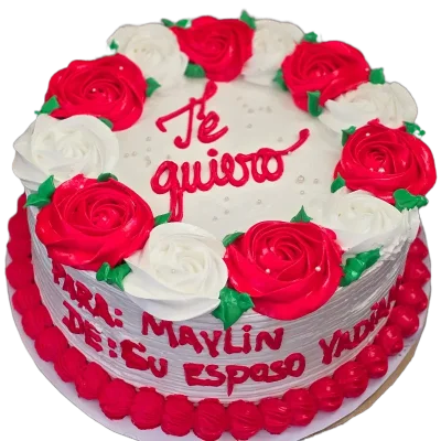 Cake sencillo decorado