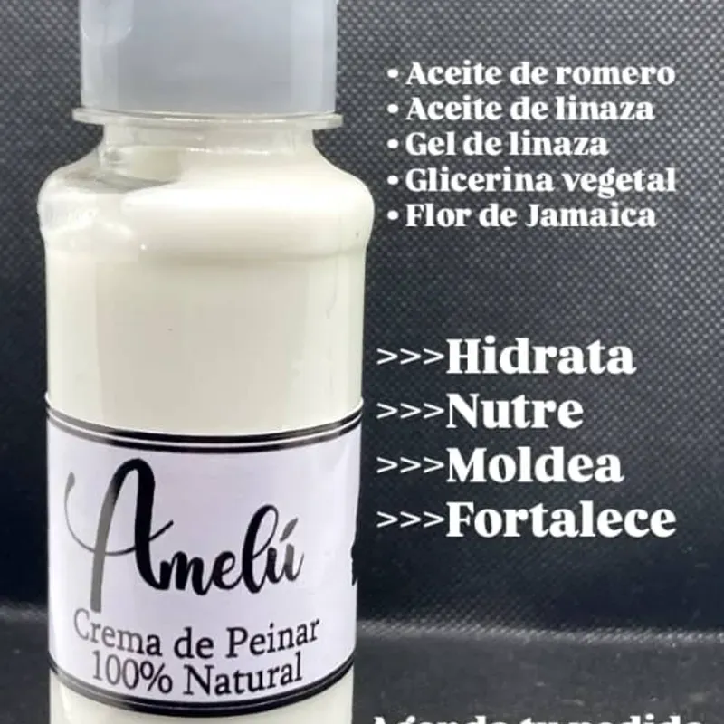 Crema para Peinar de Linaza