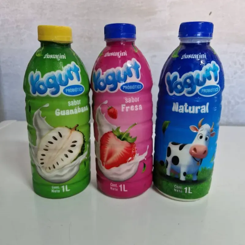 Pomos de yogur de 1L