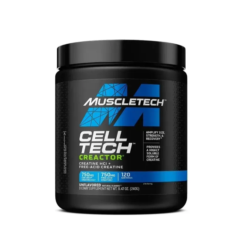 Creatina creactor HCL 120 Servicios ( ⚠  )