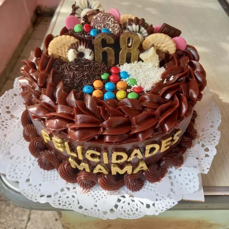 Panetela de chocolate