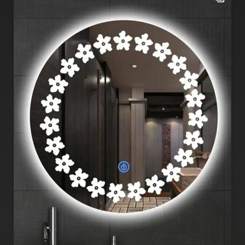 Espejo táctil con luz led