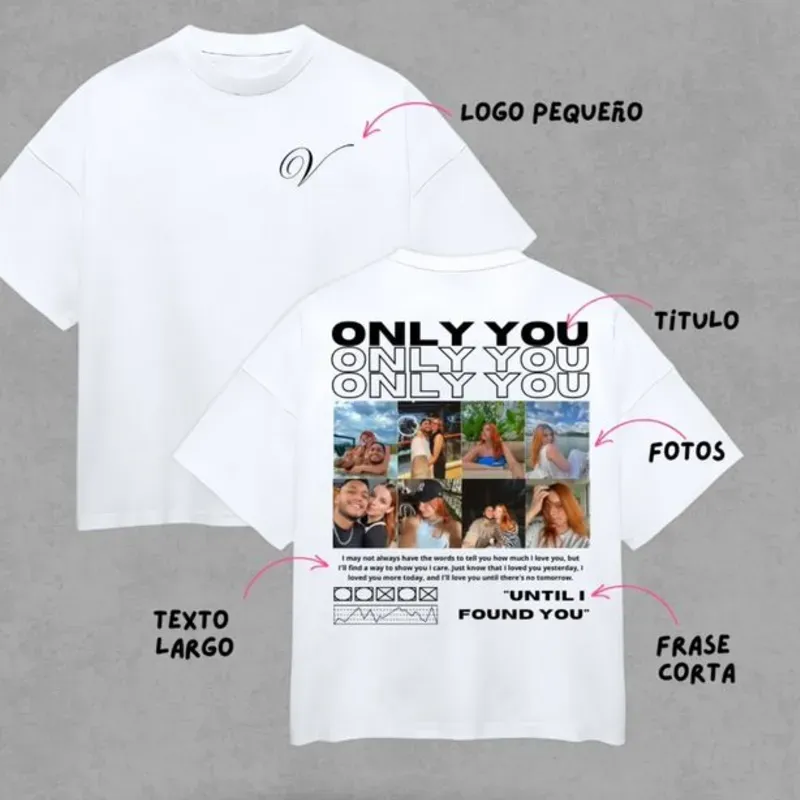 Pul-lover blanco Exprésalo doble