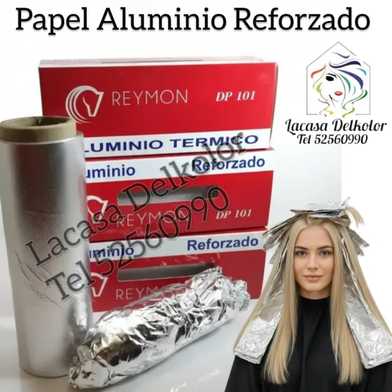 Papel aluminio con gorro térmico incluido 120g