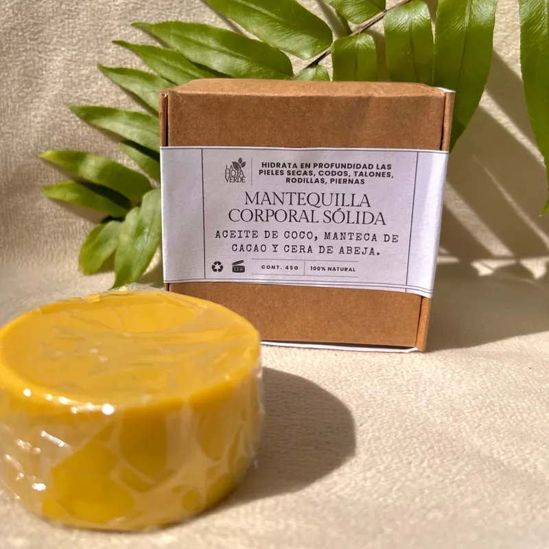Mantequilla corporal solida 