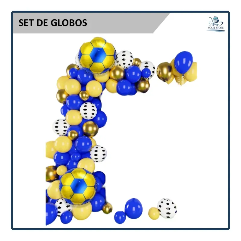 Set de Globos Futbol
