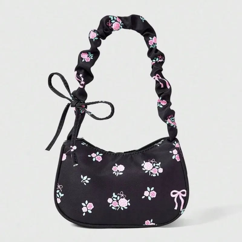 Bolso ligero con estampado rosado
