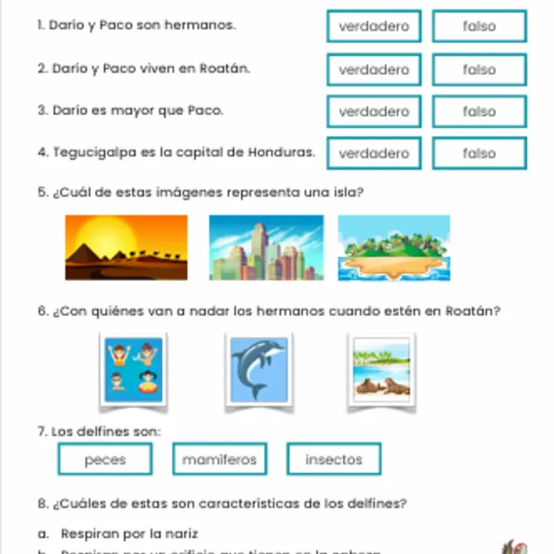 Comprensión Lectora 10✨