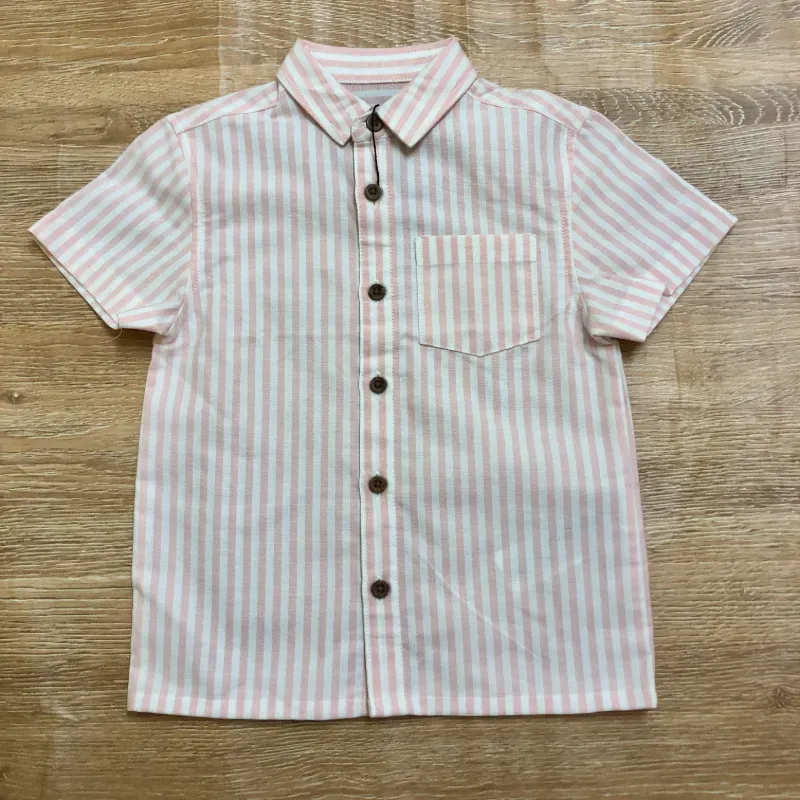 Camisa de rayas color rosado