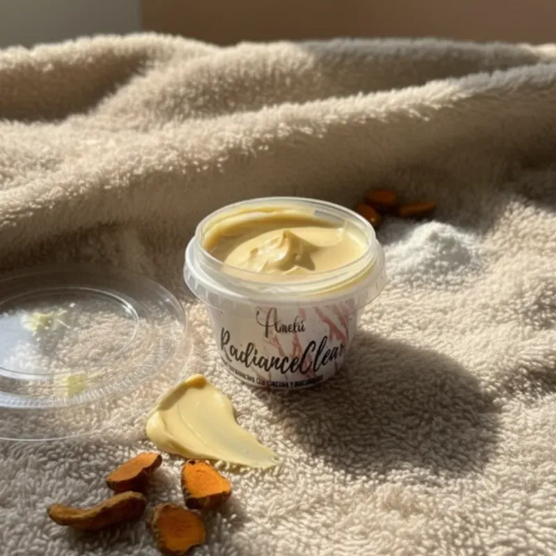 Crema anti manchas con niacinamida y cúrcuma