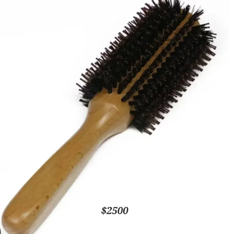 Cepillo para cabello de madera