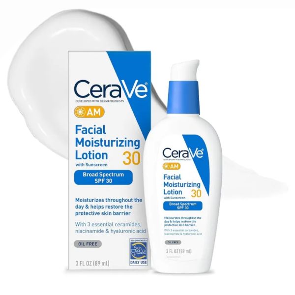 Cera Ve AM Loción Hidratante con Protector Solar