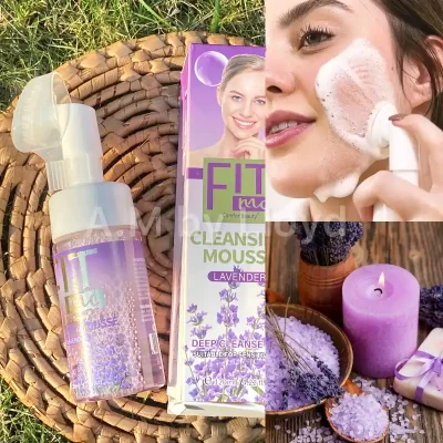 Espuma Limpiadora Facial de Lavanda 