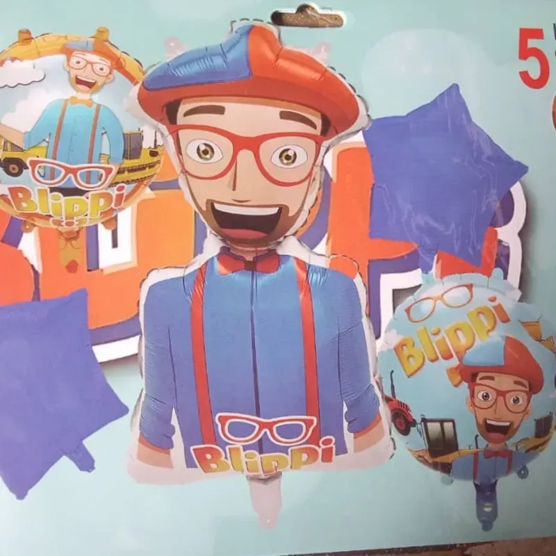 Set Globos Decoración "BLIPPI"