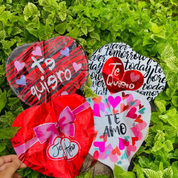 Globos metálicos