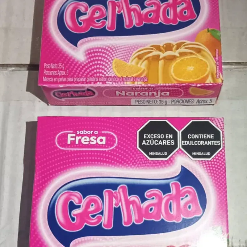 Gelatina Gelhada  bister de 3 ( 105g)