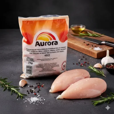 Paquete Pechuga de pollo sin hueso ni piel