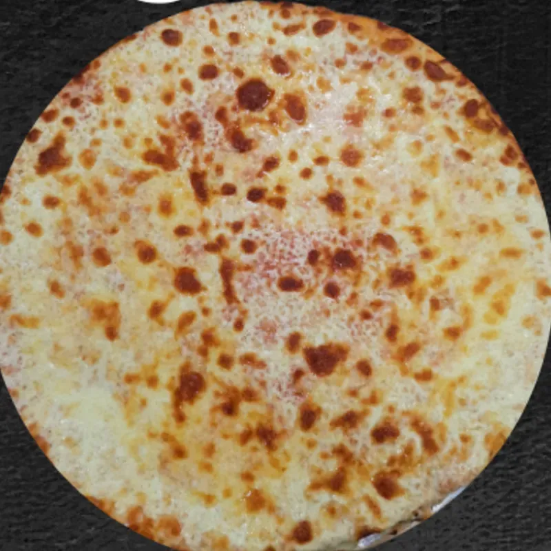 Pizza de quesos extremo regular en caja