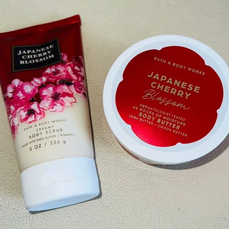 Set Japanese Cherry Blossom BBW