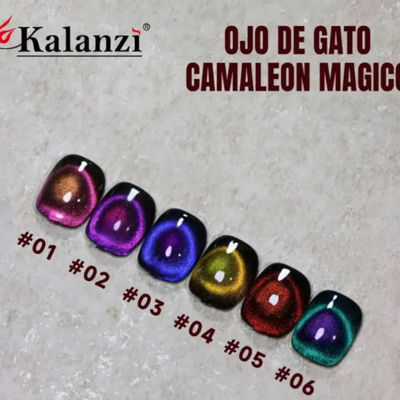 Ojo de gato camaleón mágico