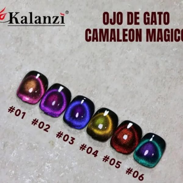 Ojo de gato camaleón mágico