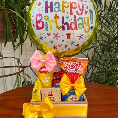 Caja (tamaño mediano) con confituras