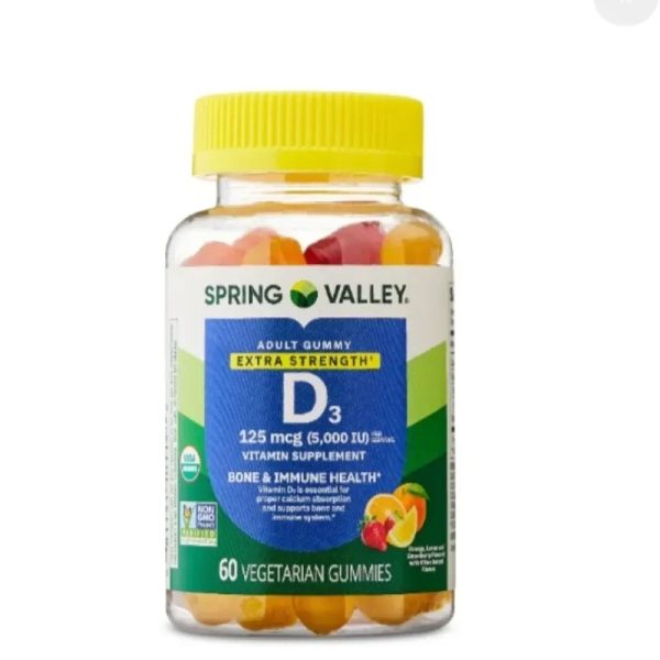 Vit D3 125 mcg 60 gomitas