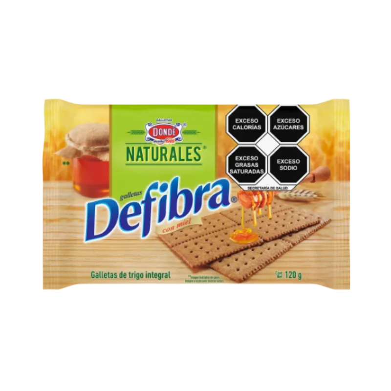 Galletas DeFibra Dondé 12 x 120 g