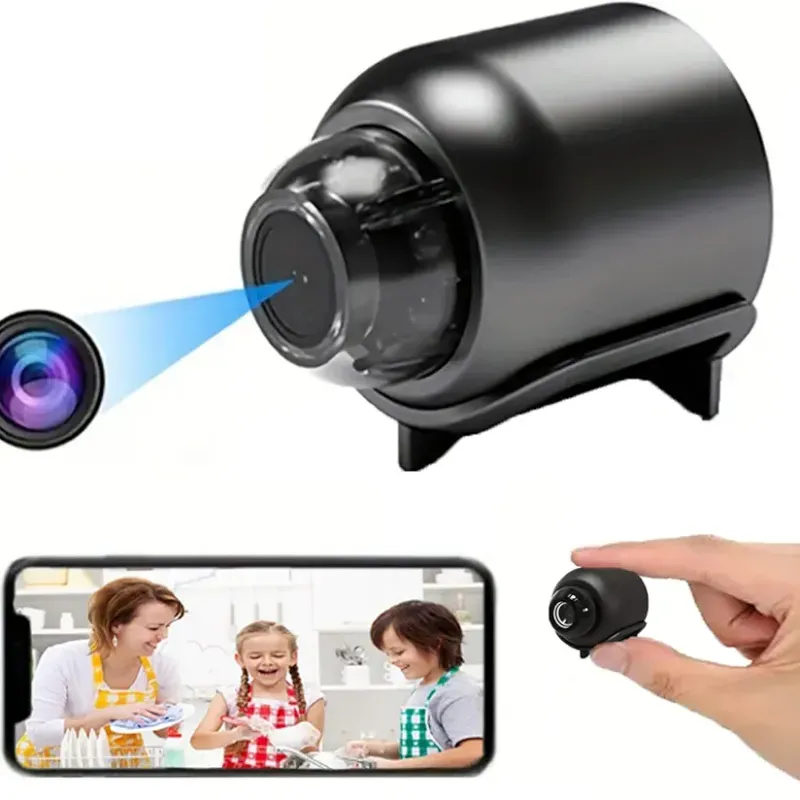  Mini Cámara WiFi 480P — Compacta y Funcional