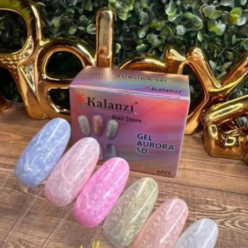 Efecto aurora en pintura