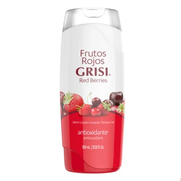 GRISI Gel de Baño Frutos Rojos 800mL