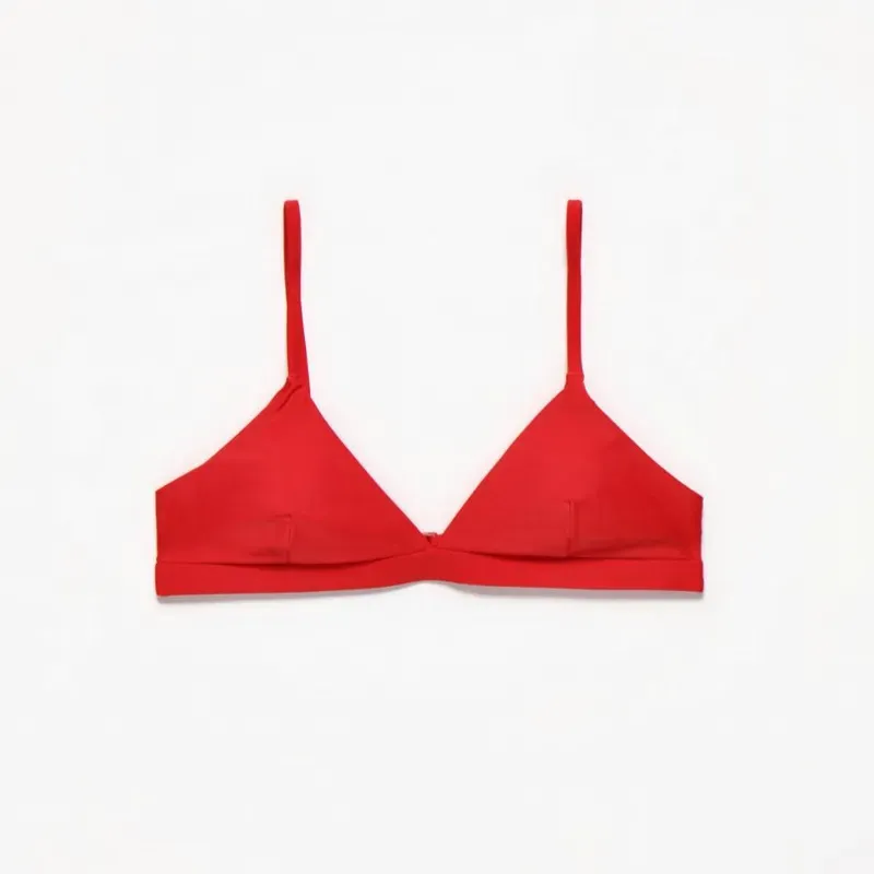 Top de bikini triángulo