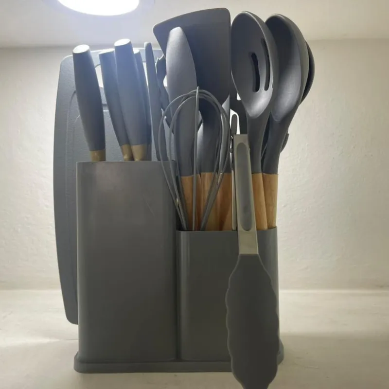 ✅Juego de cuchillos de 19 piezas.