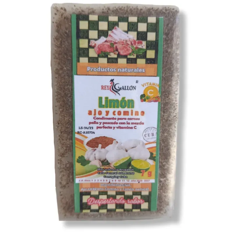 Limón  con ajo  y comino