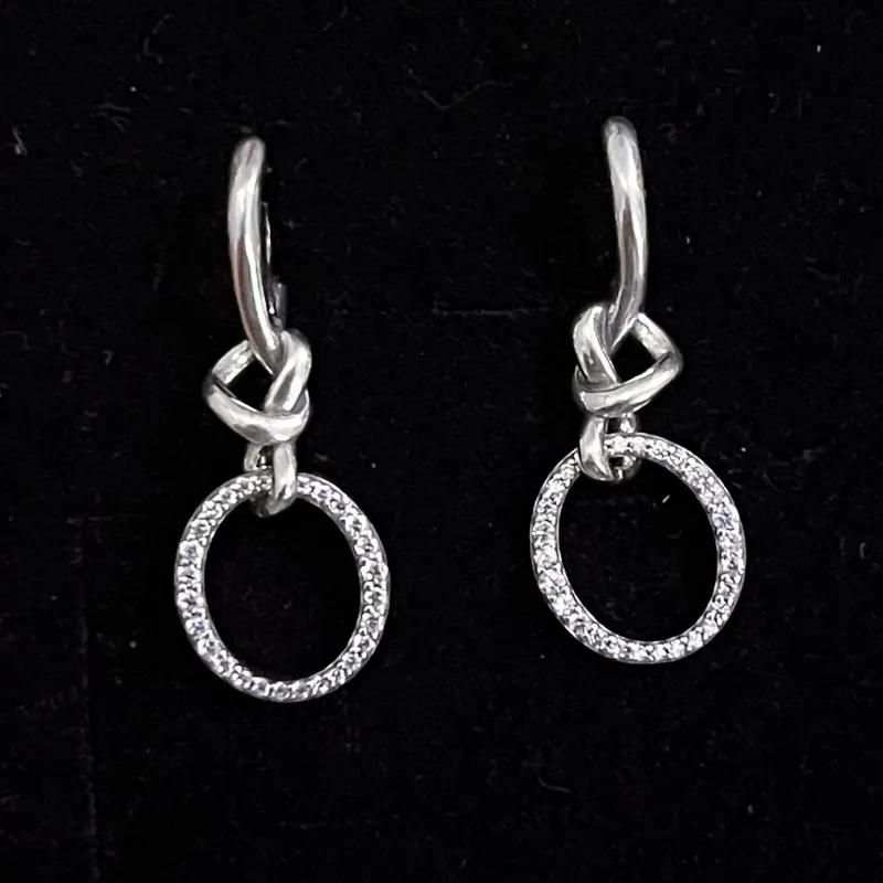 Argollas corazón de nudo