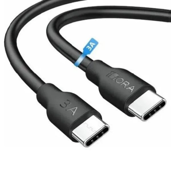Cable 1Hora 3A puerto Tipo C a Tipo C