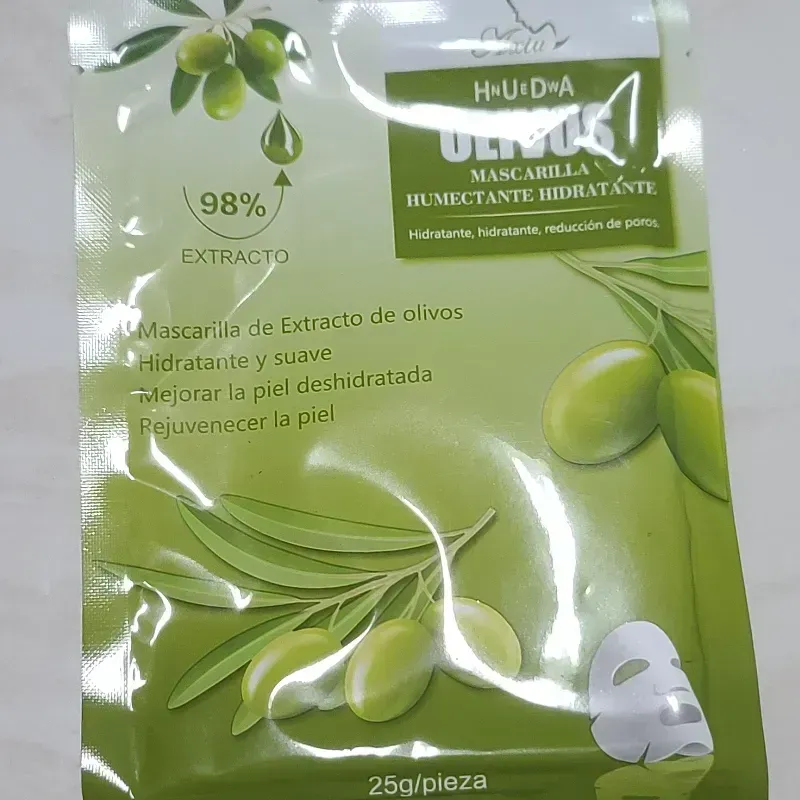 Mascarilla facial de olivo