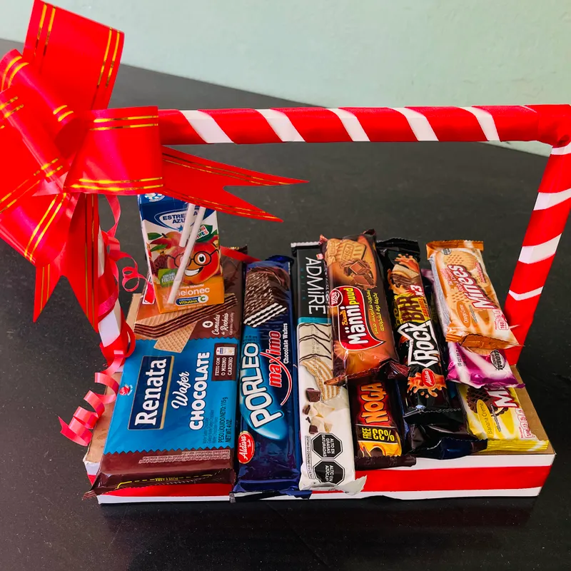 Caja sopresa con chuches