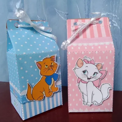 Cajitas para confituras con lazo personalizadas