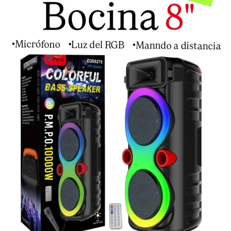Bocina de Música de 8 Pulgadas