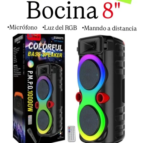 Bocina de Música de 8 Pulgadas