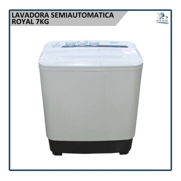 Lavadora Semiautomática- Royal 7Kg
