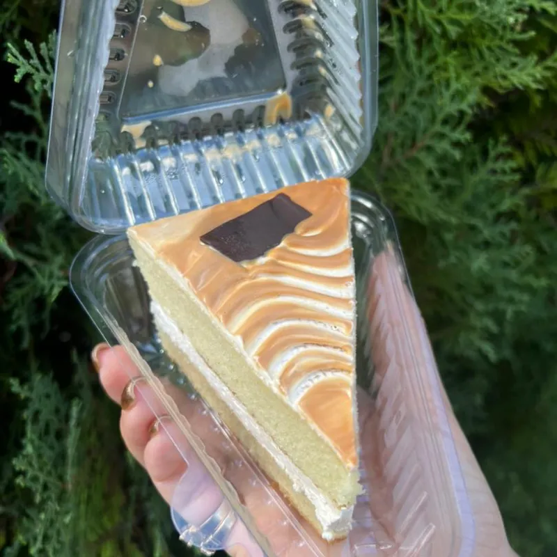 Mini torta de dulce de leche