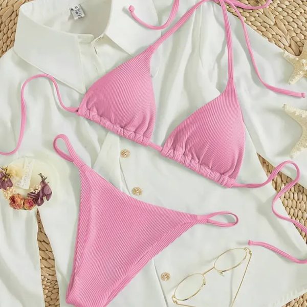 Bikini rosado claro