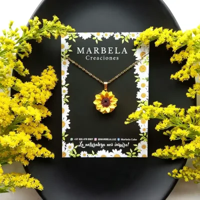 ✨Cadena de Girasol Mini✨