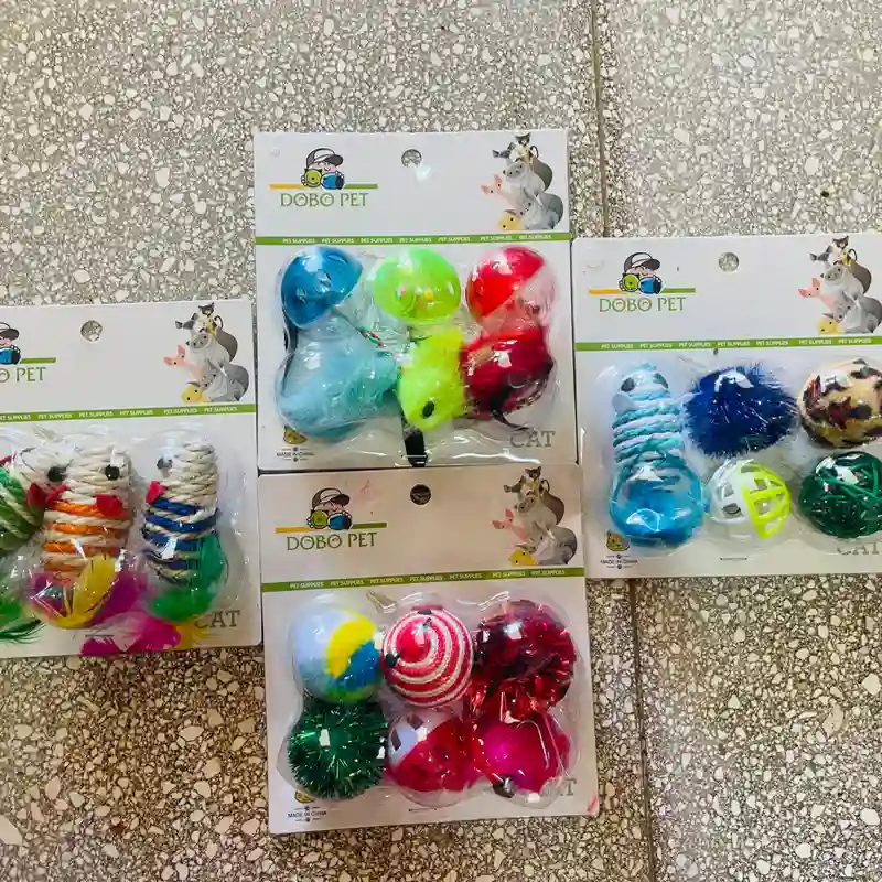 Kit de Juguetes para Gatos