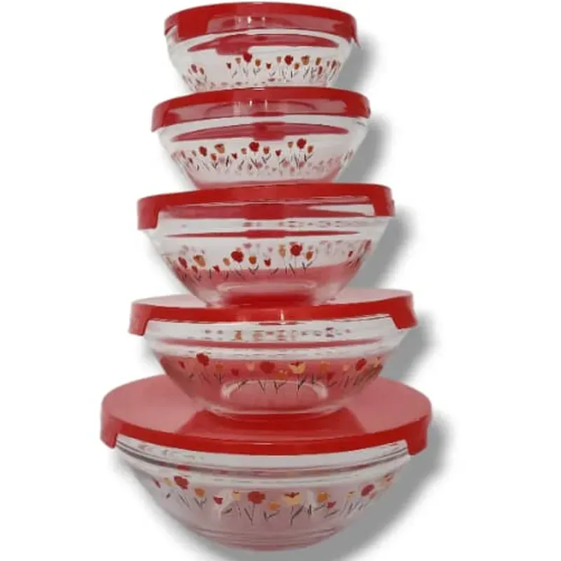 Juego de pozuelos de cristal