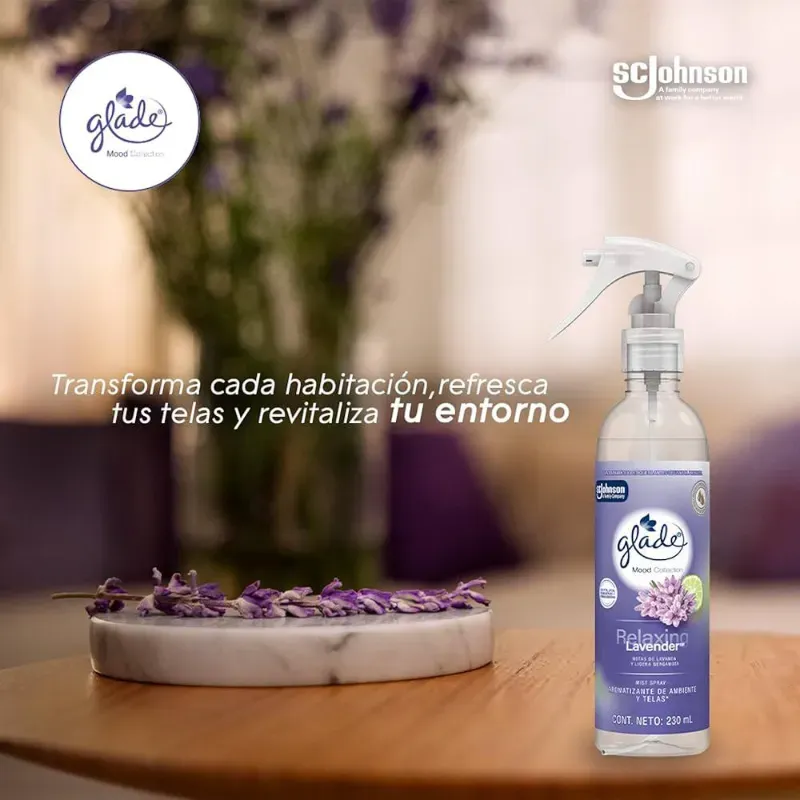  Producto: Glade Mood Elevation – Relaxing Lavender